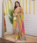 Royal look- yellow three piece - Image 2